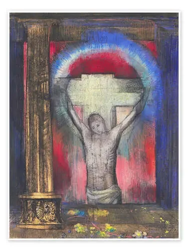 El crucifijo de Odilon Redon Master Collection