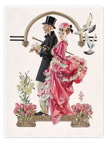El florista de Joseph Christian Leyendecker Master Collection