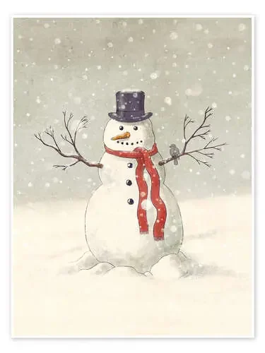 El hombre de nieve de Terry Fan