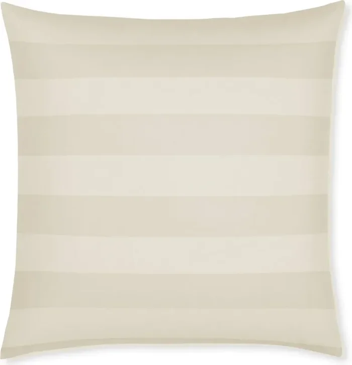 elegante Funda de Almohada Jacquard En Bloc – Piedra, 40 x 80 cm