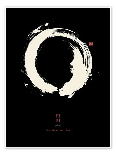 Enso – círculo zen japonés II de Thoth Adan
