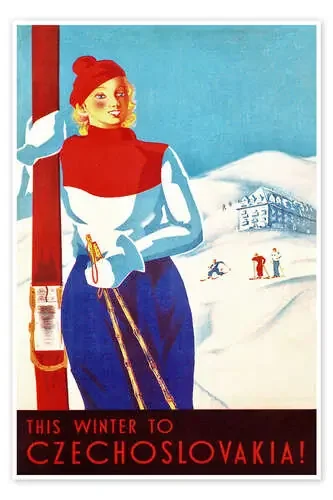 Este invierno en la República Checa (Inglés) de Vintage Ski Collection