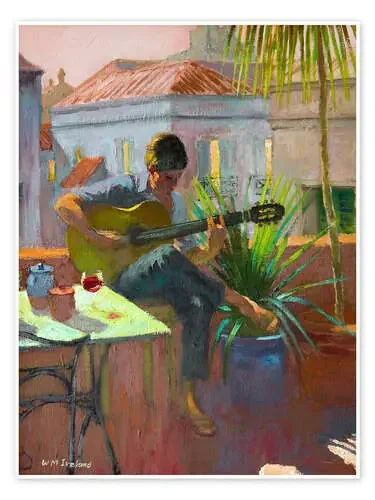 Evening Rooftop de William Ireland Bridgeman Images