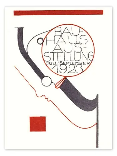 Exposición de la Bauhaus de Oskar Schlemmer Heritage Images
