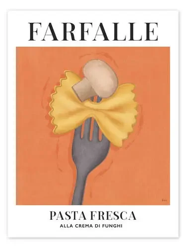 Farfalle – Pasta Fresca de Veronique Charron Wild Apple Graphics