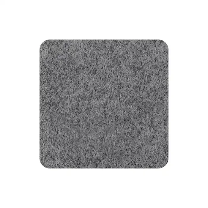 FIELTRO ADHESIVO CUADRADO c34 GRIS (36pcs)