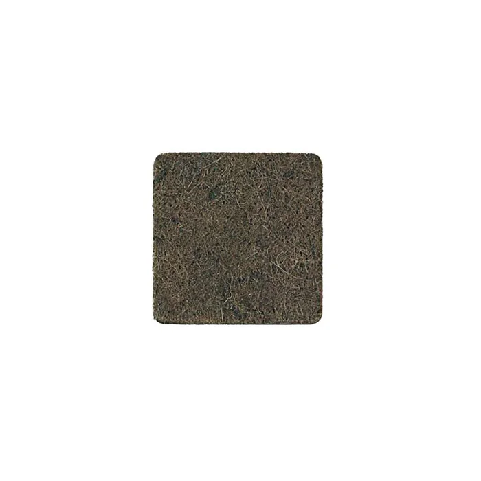 FIELTRO ADHESIVO CUADRADO c34 MARRON (36pcs)