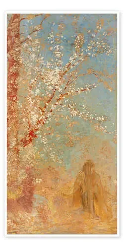 Figure under a blossoming tree, 1905 de Odilon Redon Master Collection