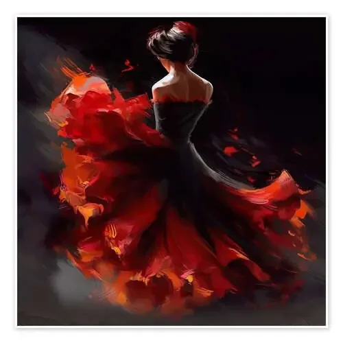 Flamenco dancer de Mark Ashkenazi