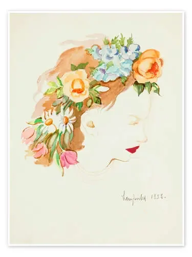 Flora, 1933 de Tamara de Lempicka