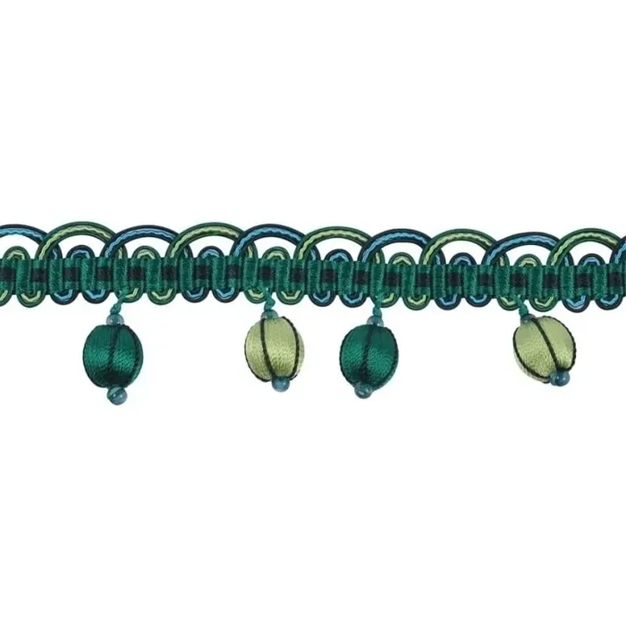 Frange perles Palais Royal 4 cm Houlès