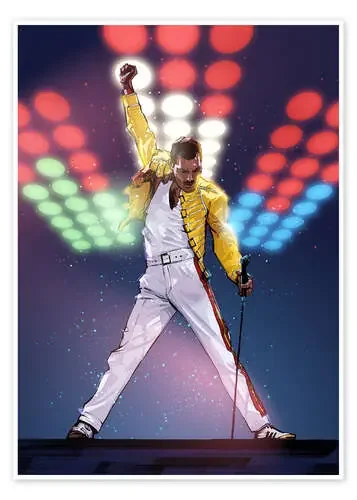 Freddie Mercury de Nikita Abakumov