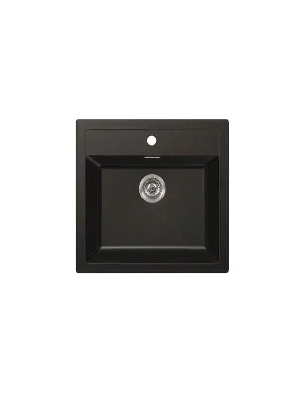 Fregadero sintetico Mepamsa CUBO5653NEGRO