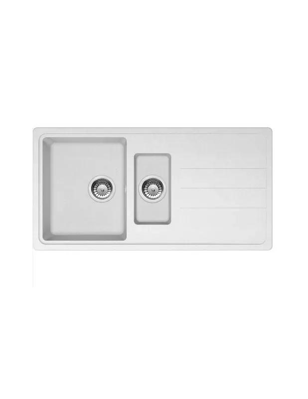 Fregadero sintético Mepamsa JANUS150 BLANCO
