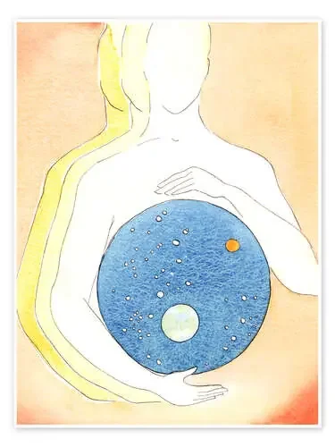 From the heart of God has sprung all that exists de Elizabeth Wang Bridgeman Images