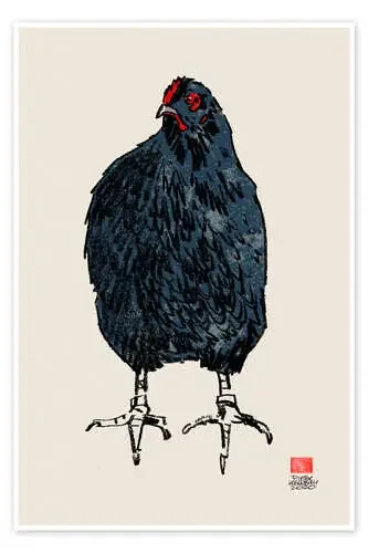 Gallina negra de Pieter Hogenbirk