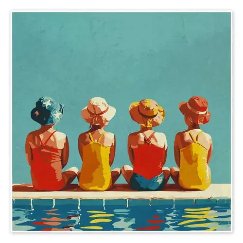 Girls in the Pool de Layla Oz