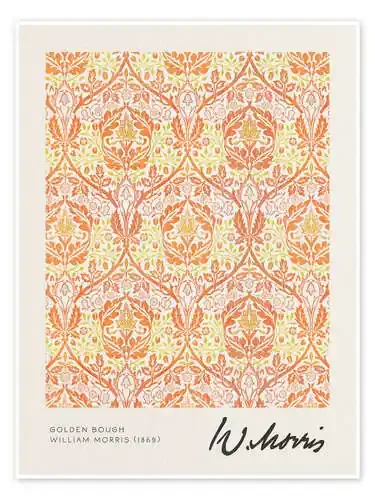 Golden Bough de William Morris Exhibition Posters
