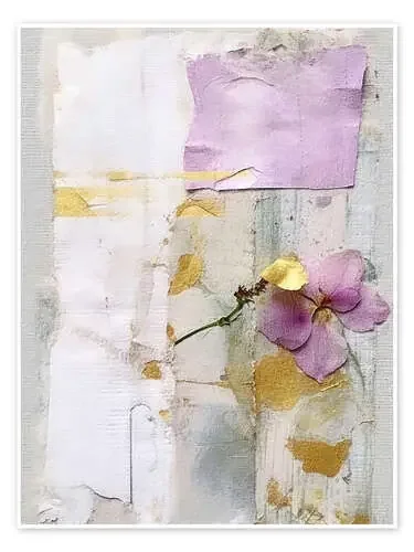 Golden Lilac Collage I de Willow Studio LSR Licensing