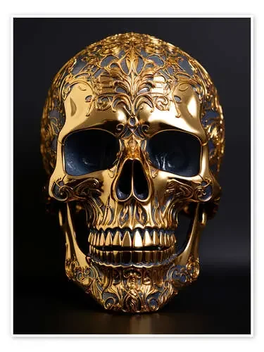 Golden Skull de Nikita Abakumov