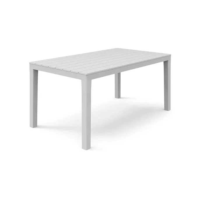 HAUSBEDMesa Exterior – Brunei – Blanco – 78x138x72cm