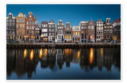 Hermosas casas en Amsterdam, Holanda de George Pachantouris