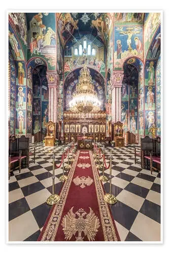 Iglesia ortodoxa serbia de Rob Tilley Danita Delimont
