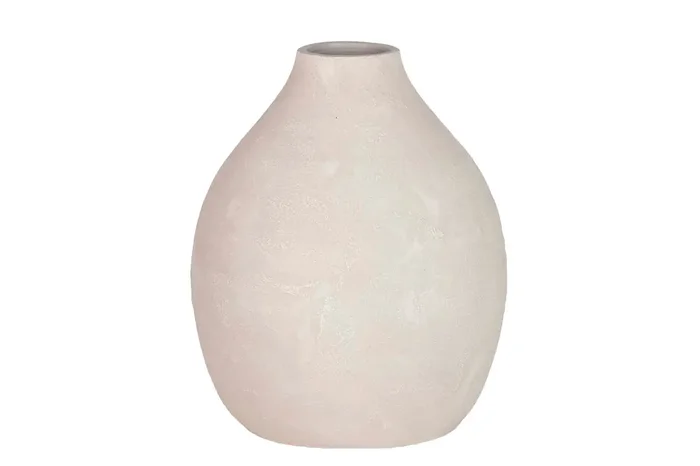 JARRON CERAMICA GRIS 26x26x30 CM