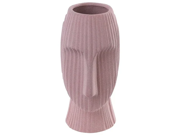 Jarrón para flores PALLINI Gres 24 cm Rosa melocotón