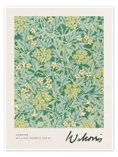Jasmine de William Morris Exhibition Posters