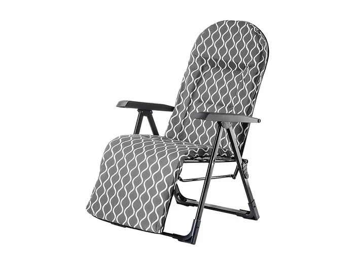 KADAX Tumbona Sillón de jardín Tumbona de Playa Plegable Almohada Reposapiés Cómodo
