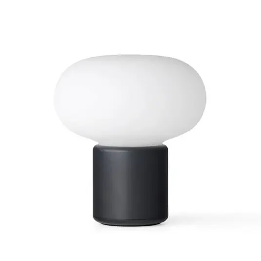 Karl-Johan Portable Lámpara de Sobremesa IP65 Cold Black – New Works