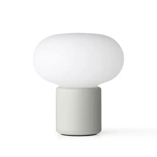 Karl-Johan Portable Lámpara de Sobremesa IP65 Light Grey – New Works