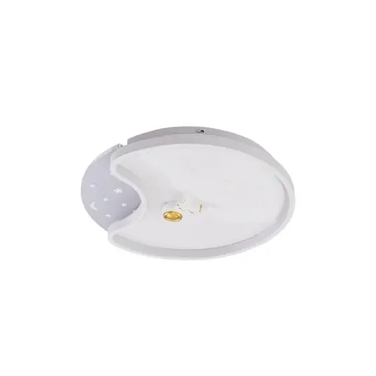 Kosmo Moon LED Lámpara de Techo Blanco – Lindby