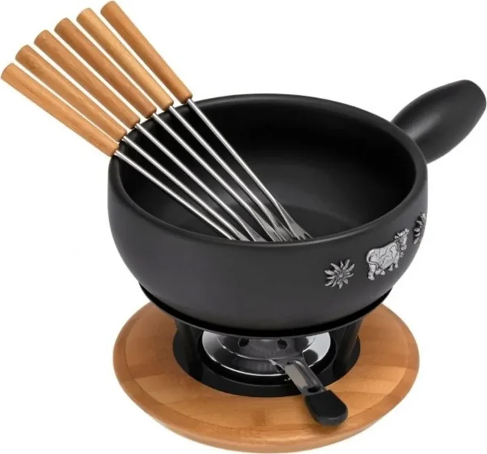 Kuhn Rikon Set de Fondue de Inducción «Alpina» – 23 cm