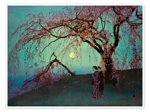 Kumoi Zakura, Kumoi Cherry Trees de Yoshida Hiroshi Master Collection