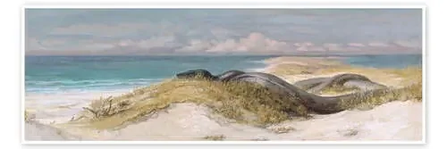Lair of the sea serpent, 1899 de Elihu Vedder Everett Collection