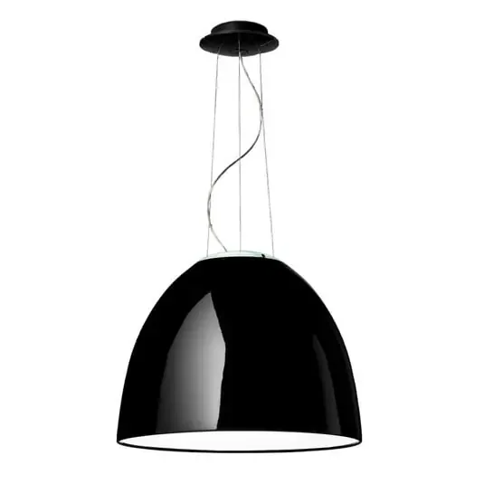 Lámpara colgante LED Gloss App negra – Artemide