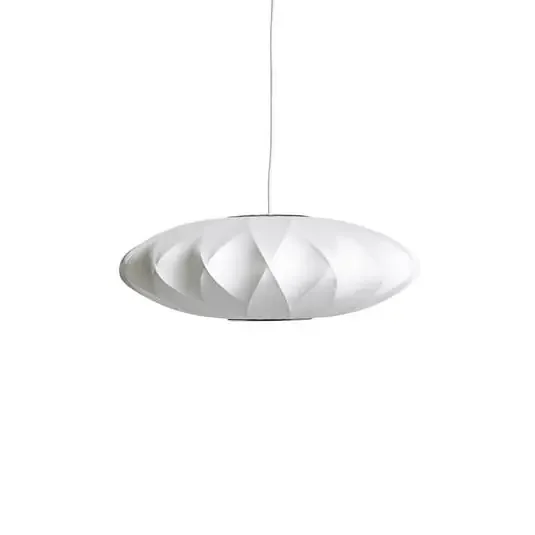 Lámpara colgante Nelson Saucer Crisscross Bubble, Ø 44,5 cm – HAY