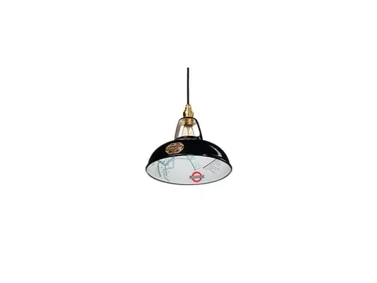 Lámpara colgante original de 1933, Ø 22,8 cm, negra – Coolicon