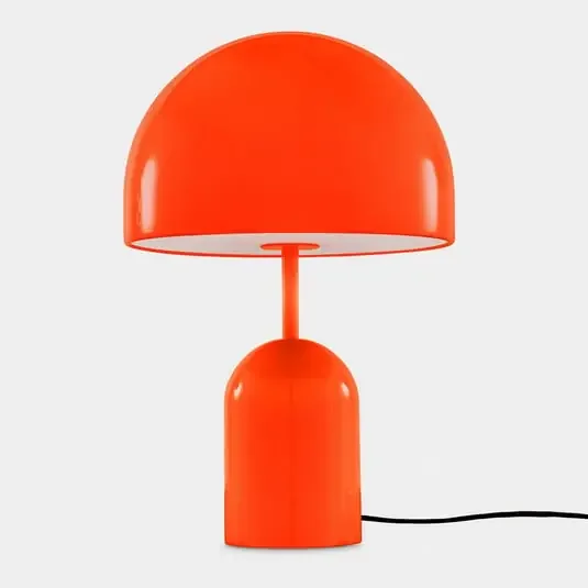 Lámpara de mesa Bell H42,5 Rojo – Tom Dixon