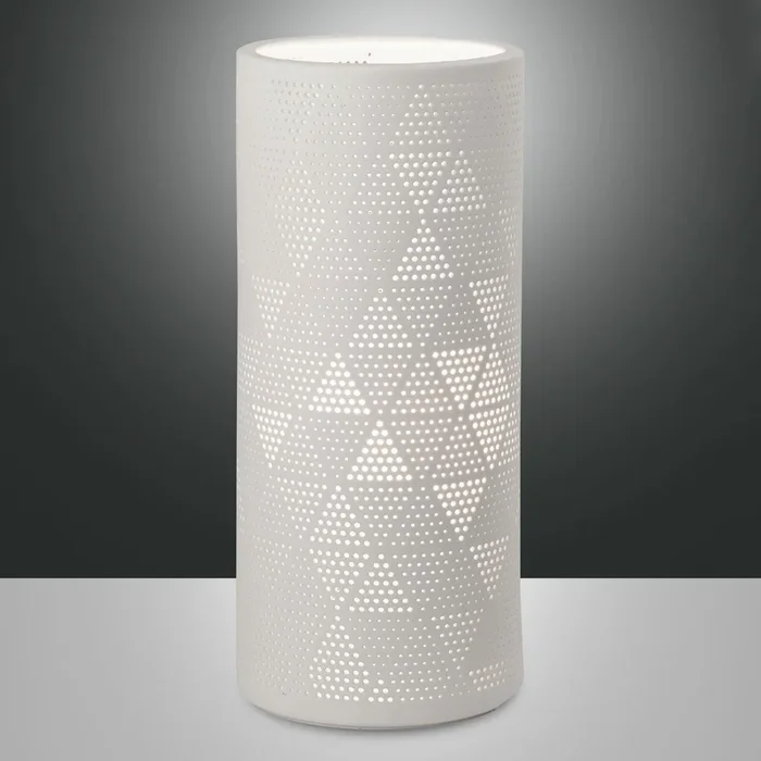 Lámpara de mesa Micol de cerámica, altura 28,5 cm