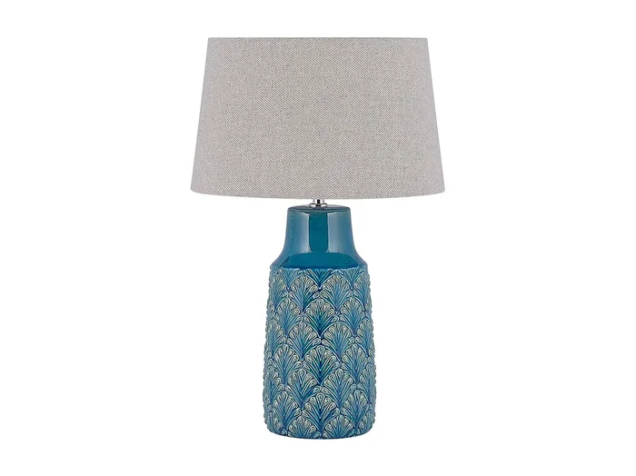 Lámpara de mesa THAYA Cerámica Azul