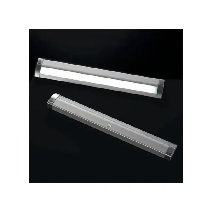 LAMPARA LED NICE CON SENSOR PIR 2,4W 280mm TRANSFORMADOR NO INCLUIDO. 12V DC, 6500ºK.