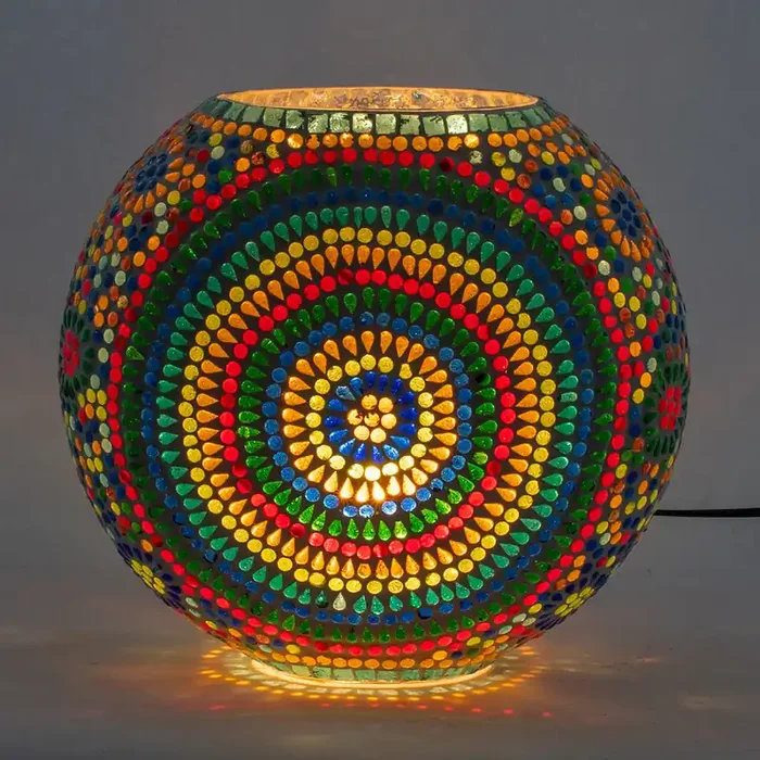 Lampara Mosaico Sobremesa