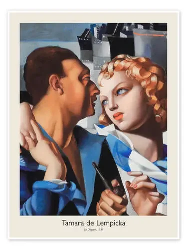 Le Depart, 1931 de Tamara de Lempicka