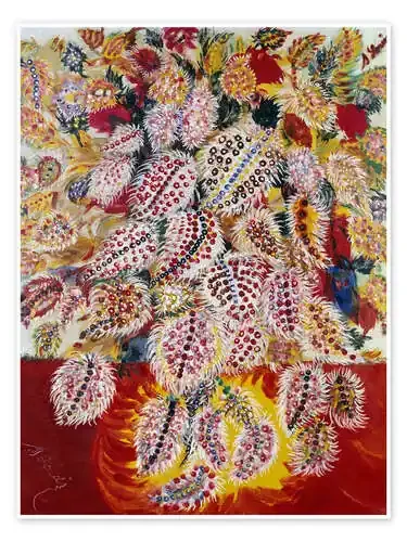 Leaves Slide Painting de Séraphine Louis Bridgeman Images