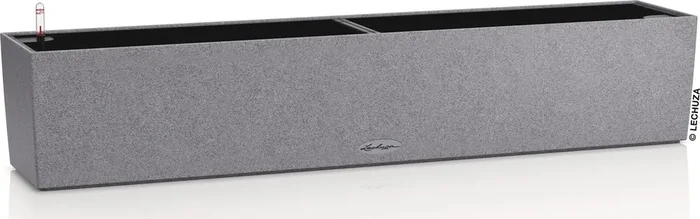 Lechuza Macetero – BALCONERA Stone 100, Cuarzo blanco