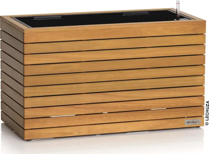 Lechuza PALO Natural Wood 80 Wide, Low