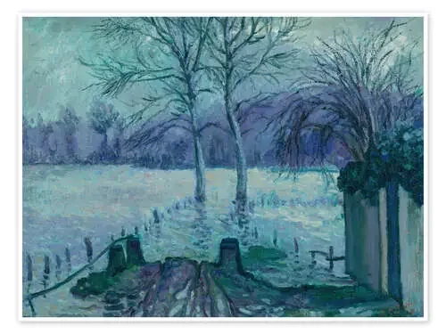 Les Ajoux, Giverny, 1910 de Theodore Earl Butler Nook Vintage Archive